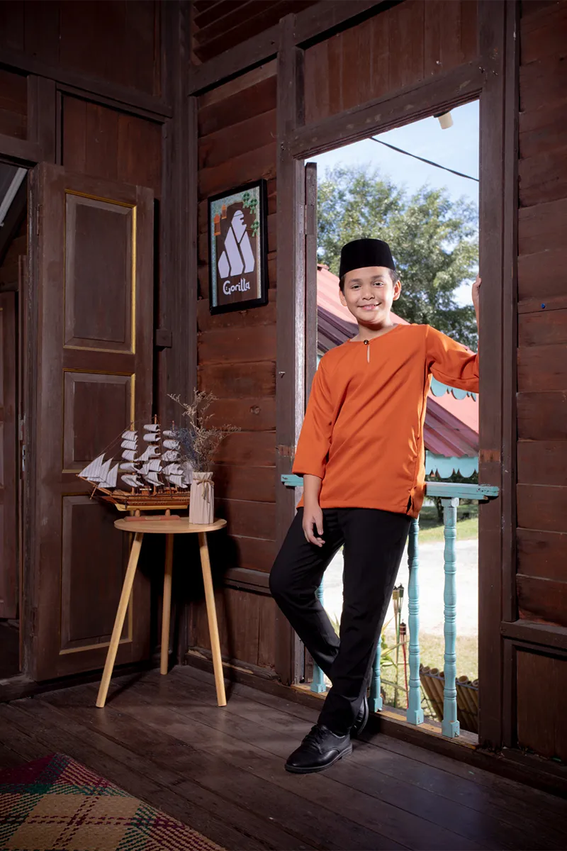 Brick Orange Kids 2 Kids Size - Brick Orange - Image 1