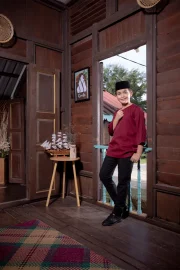 Kids Size - Burgundy - Image 2