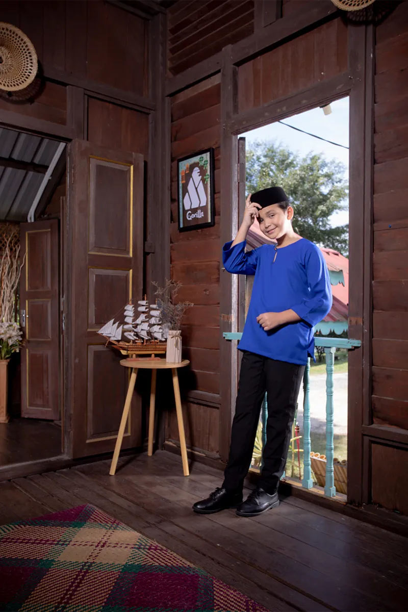 Royal Blue Kids 1 Kids Size - Royal Blue - Image 1